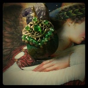 #0031 Artisan Handcrafted Gemstone Pendant