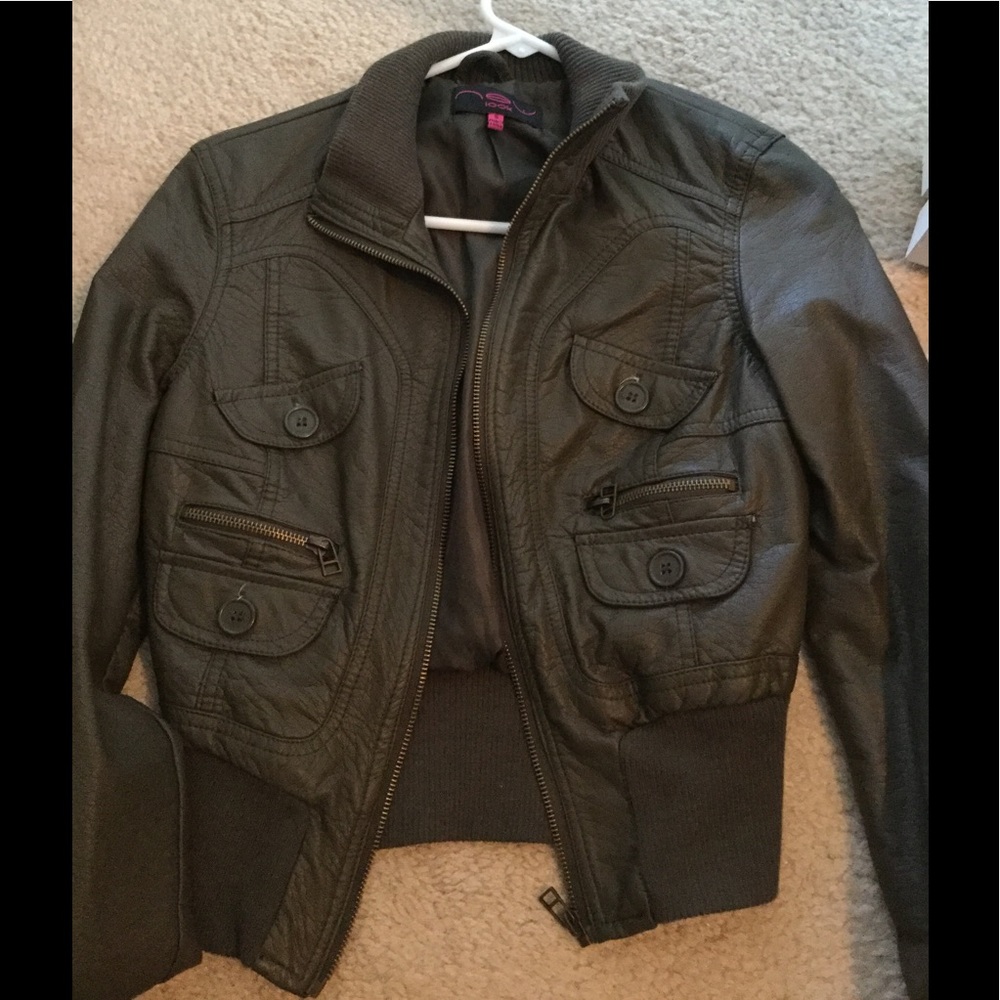 Army green jacket