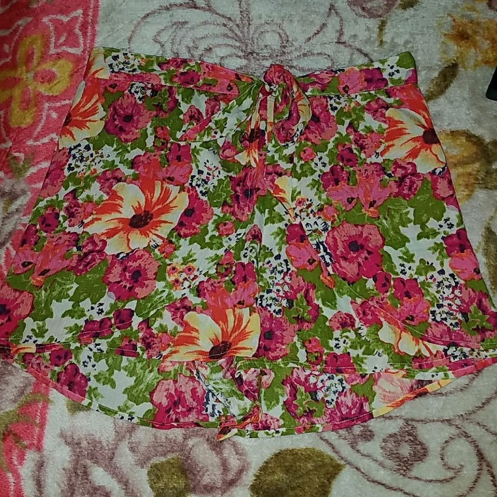 Floral shorts