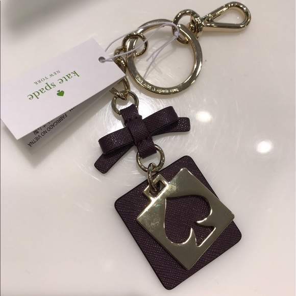 Kate Spade purple key chain - Picture 1 of 2
