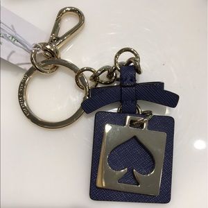Kate Spade blue key chain