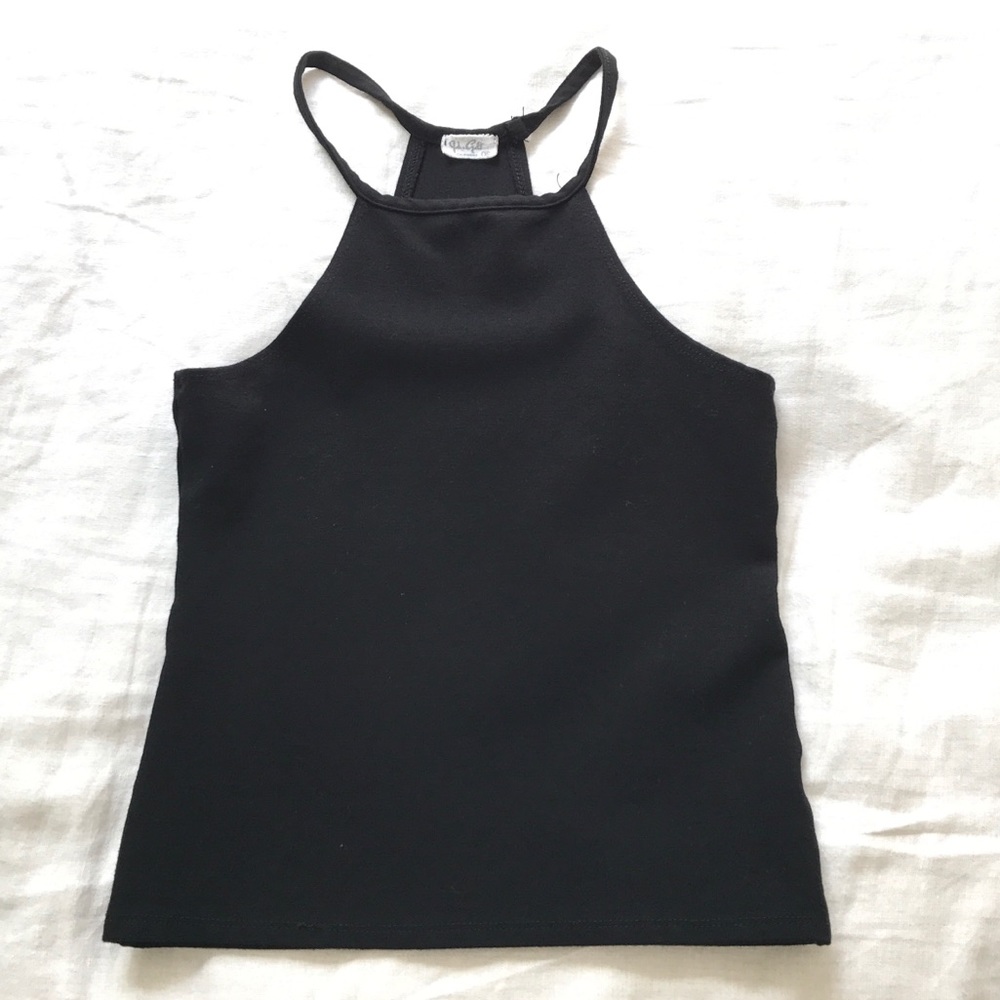 Brandy Melville black halter top