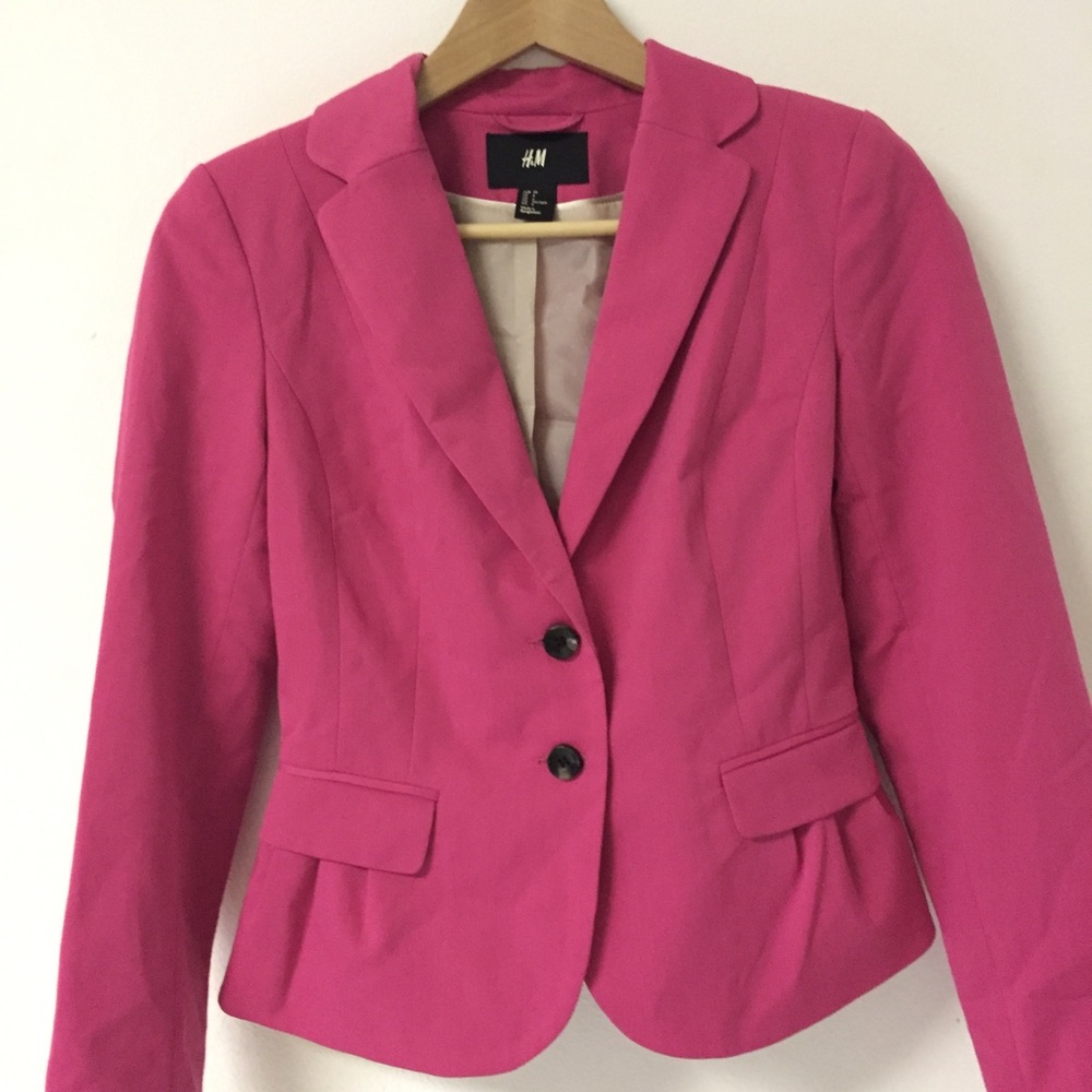 Hot pink blazer