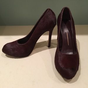 Dolce vita calf hair pumps