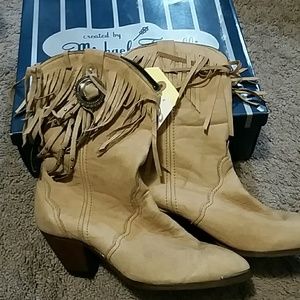 Vintage Leather Western Boots