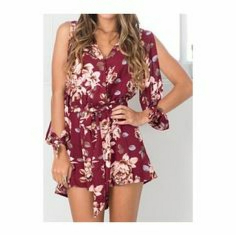 Floral romper
