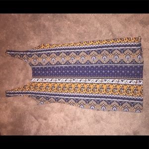 Tank top dress