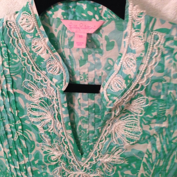 Lilly Pulitzer tunic Xsmall - Picture 2 of 2