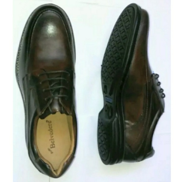 Belvedere Bedford Cognac Brown Oxfords