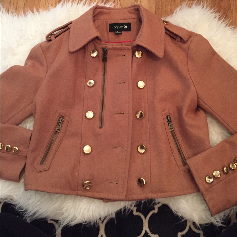 Forever 21 Military Style Jacket