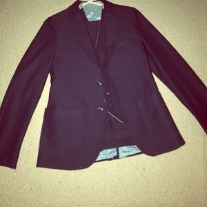 Boys full suit W/Reversible vest.