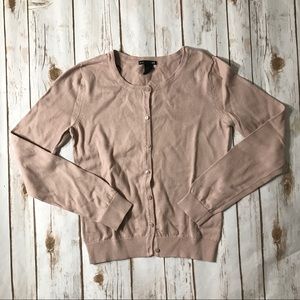 H&m blush pink cardigan