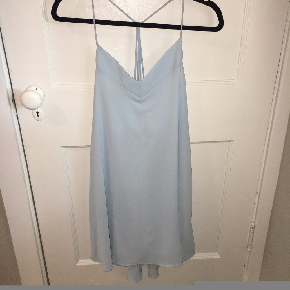 Impeccable Pig Light Blue Strappy Dress