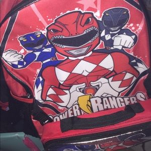 power ranger kid bookbag