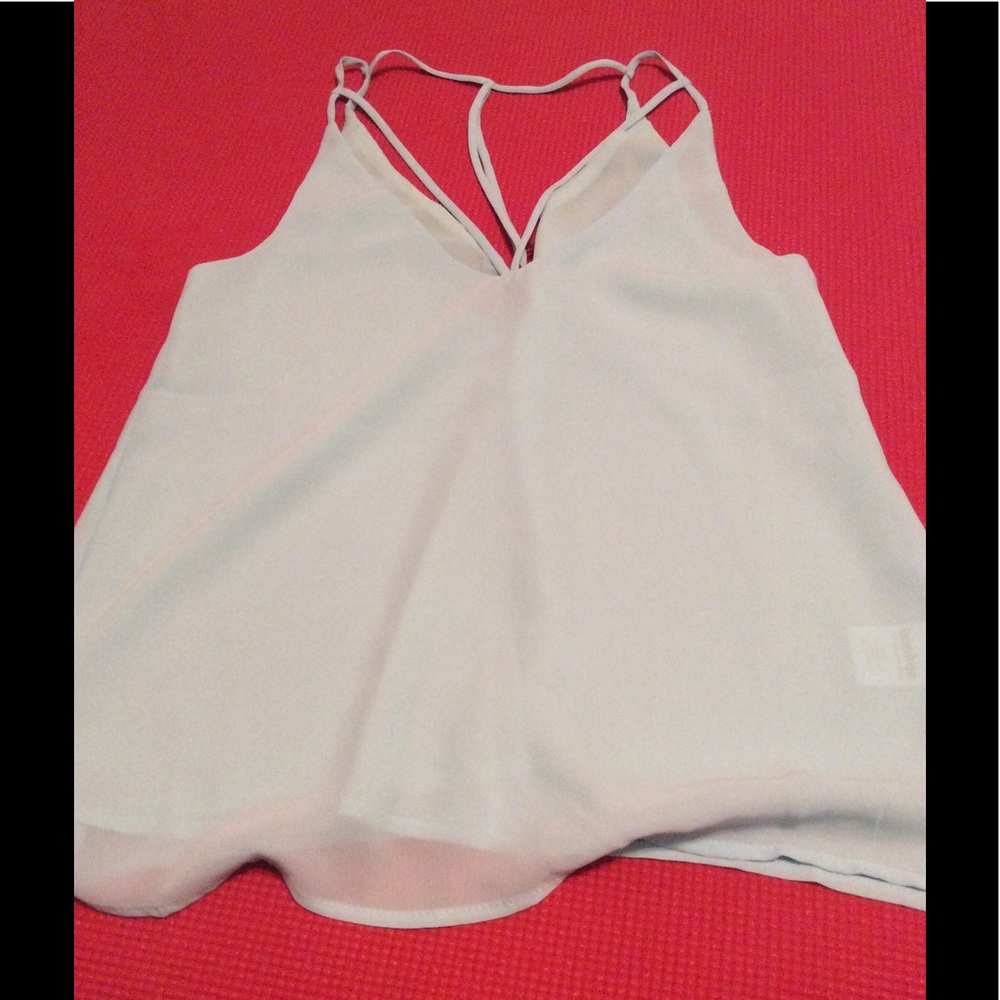 Pale Green Strappy Cami