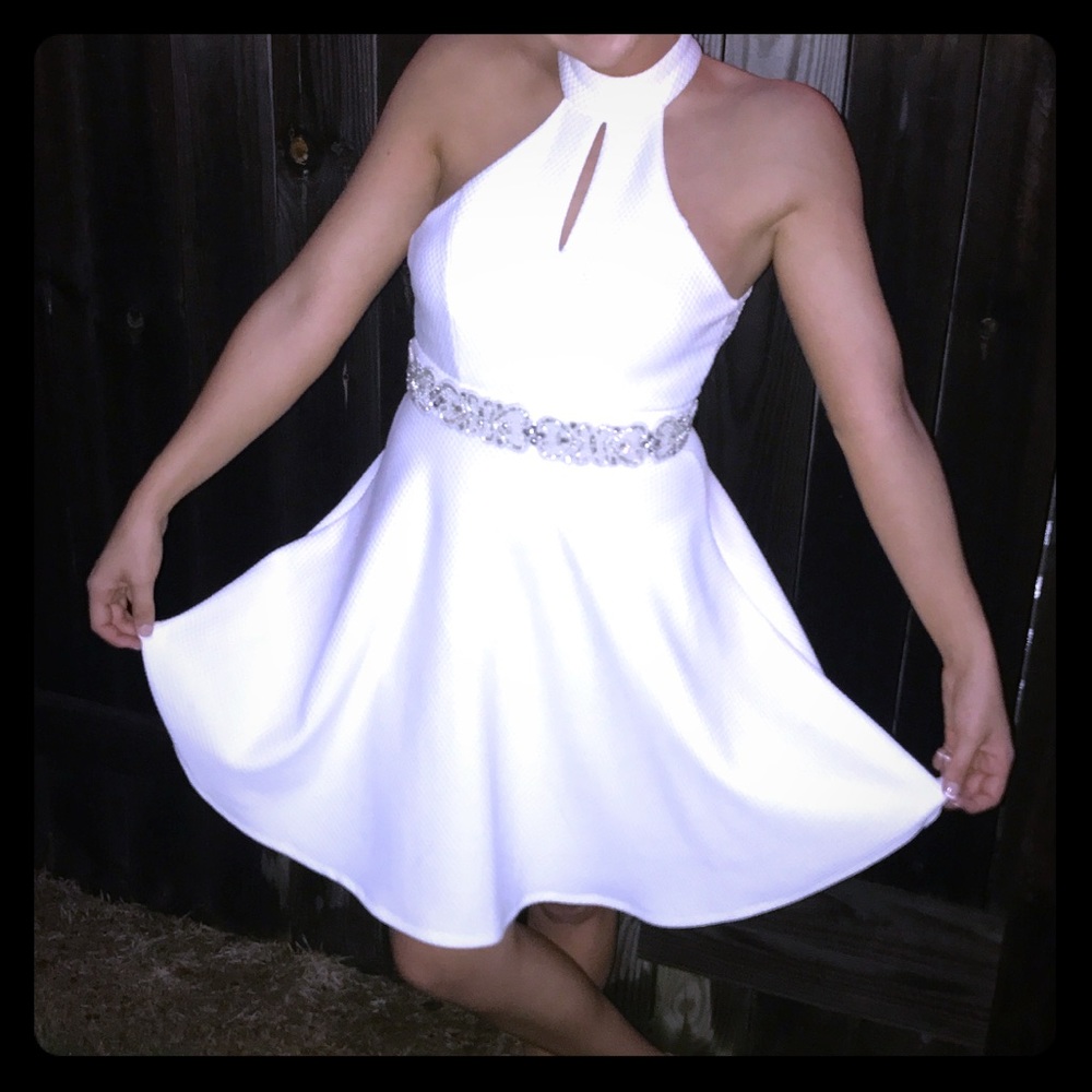 White Altrd State dress