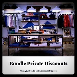 Offers and Bundles are welcomed