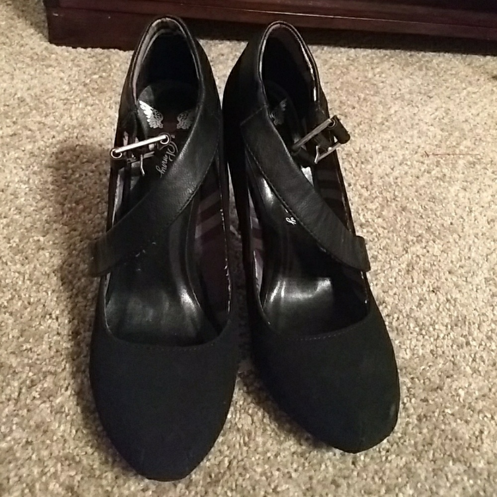 Black heels