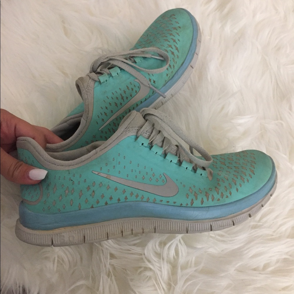 Tiffany Blue Nike Free 3.0