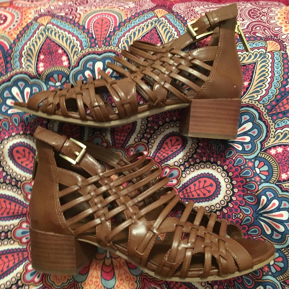 BCBGeneration Beige Wedge Sandal