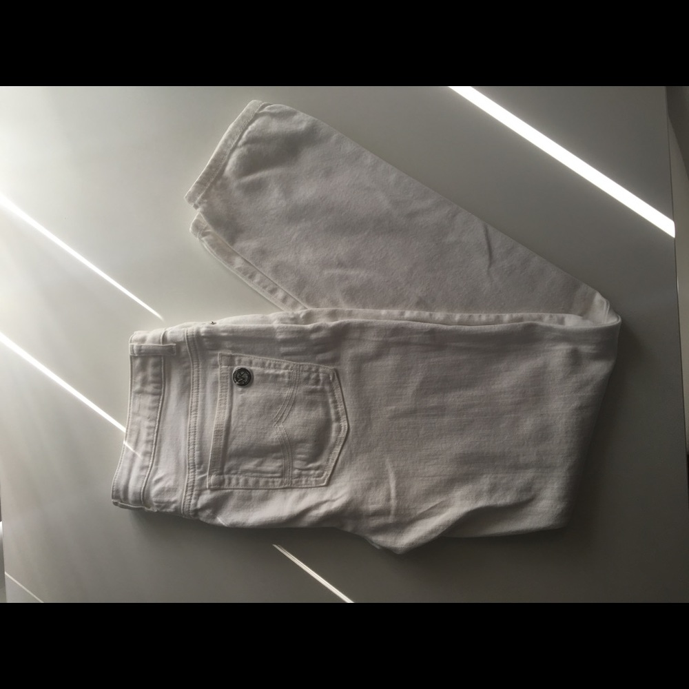 White Michael Kors skinny jeans