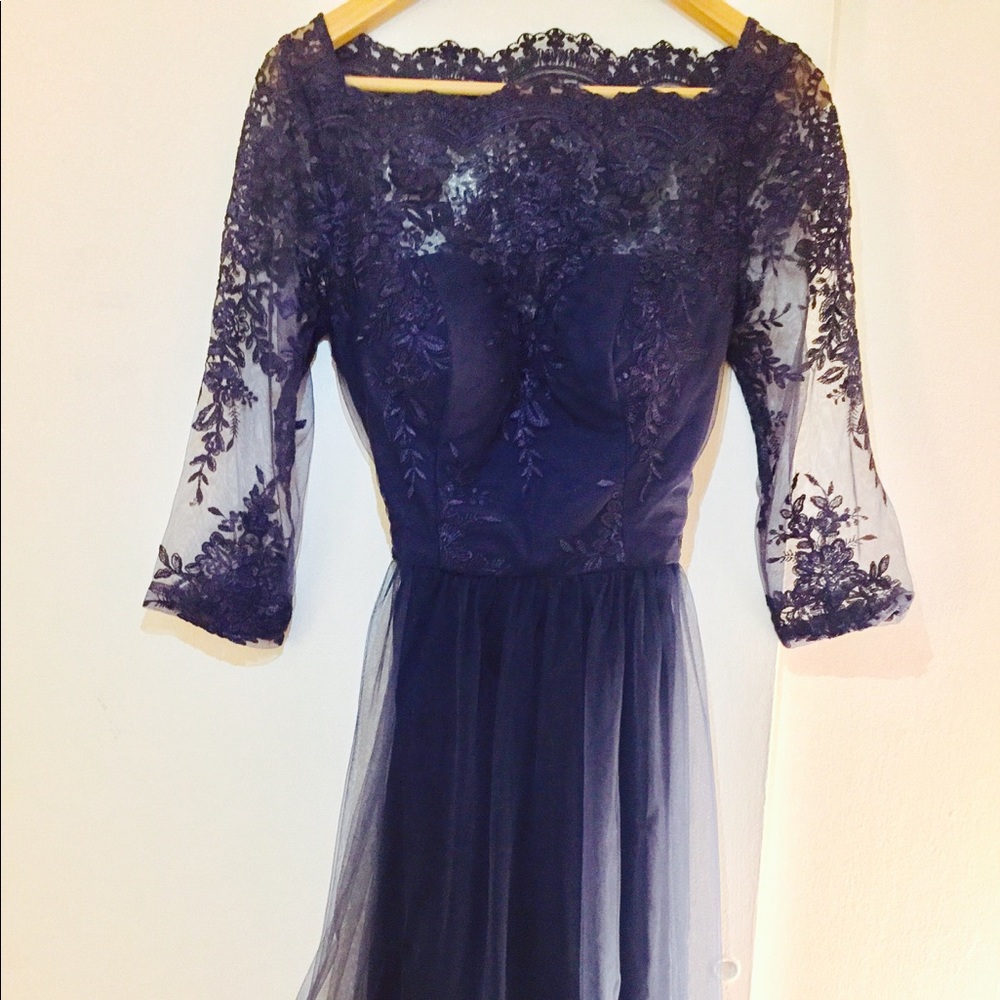 Blue Bridesmaid Dress, never worn.