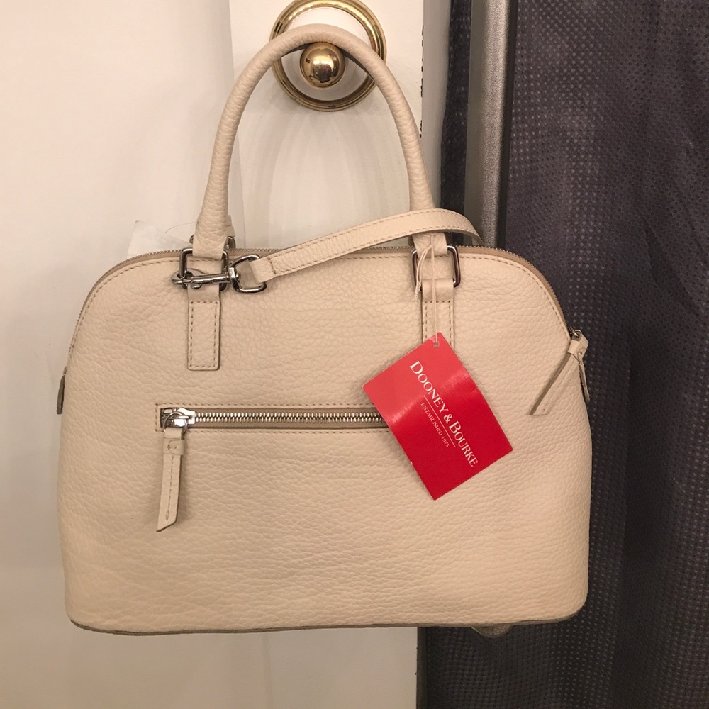Dooney & Bourke Domed Zip Satchel - Picture 2 of 5