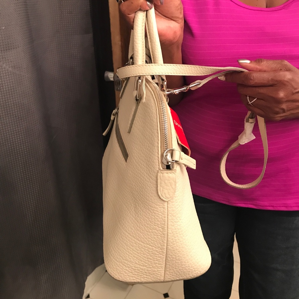 Dooney & Bourke Domed Zip Satchel - Picture 3 of 5