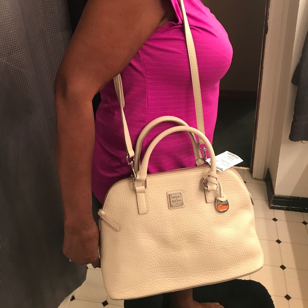 Dooney & Bourke Domed Zip Satchel - Picture 4 of 5