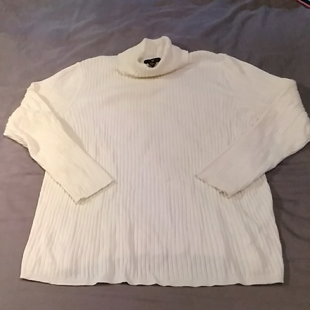 Gap cream turtleneck sweater