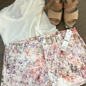 NWT Hudson Amber Fray Hem Short 32