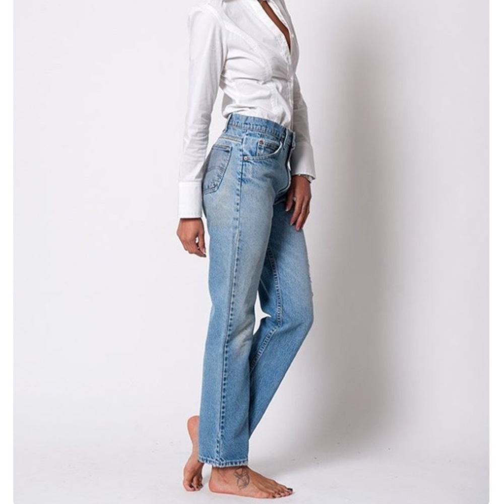 Vintage Levi's 505 High Rise Straight Leg Jeans