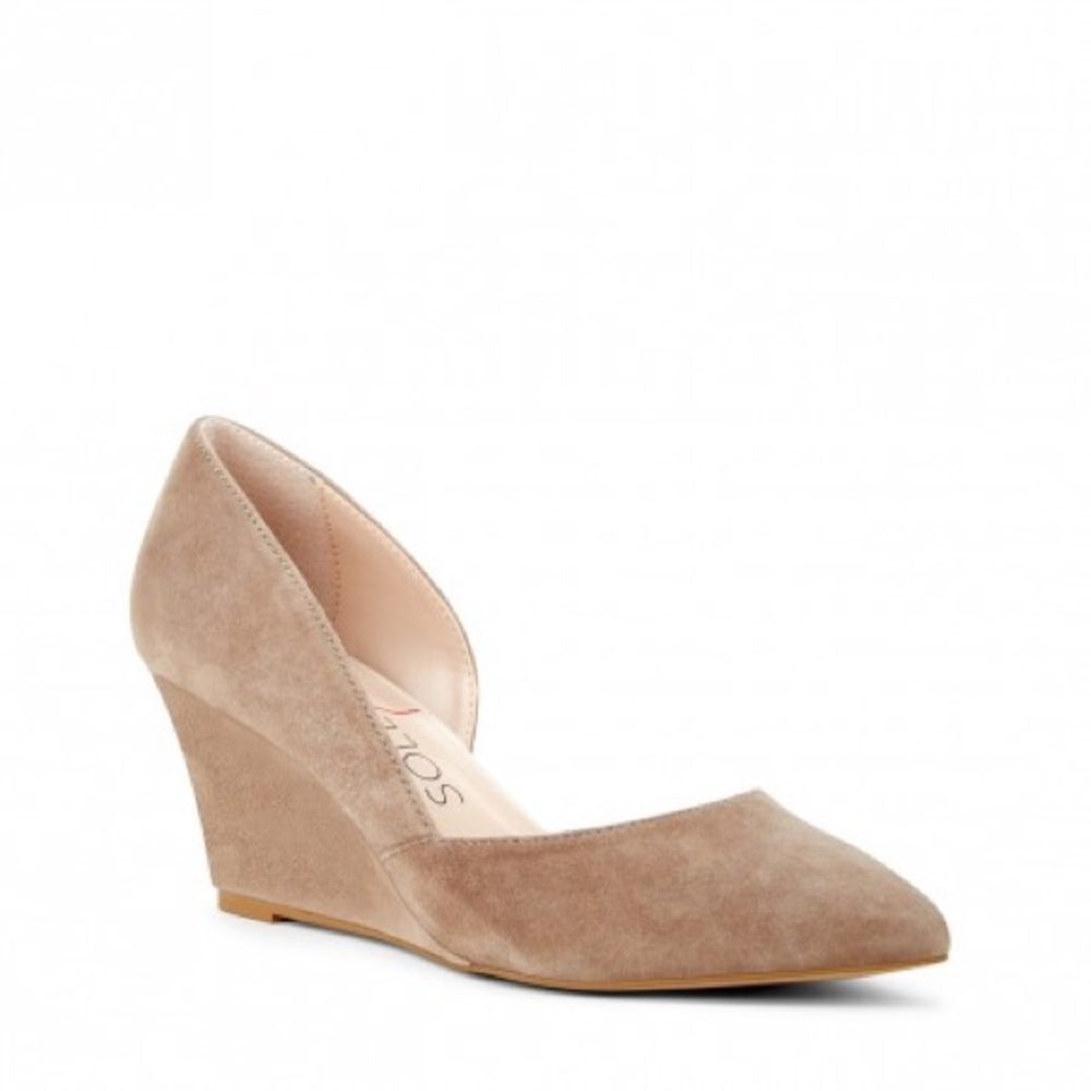 Sole Society Jilllian Dorsay Wedge Heel Shoe