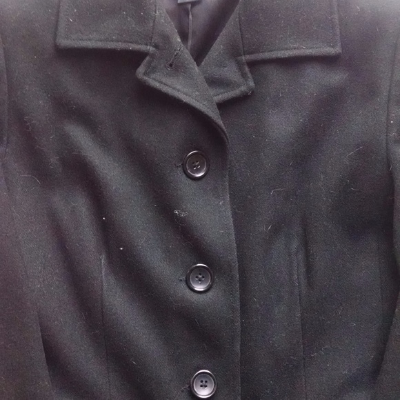 Banana Republic trench wool trench coat - Picture 2 of 4