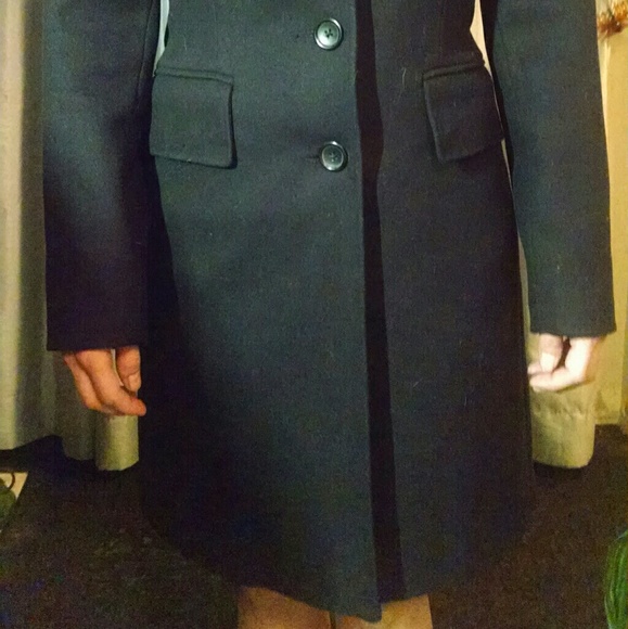 Banana Republic trench wool trench coat - Picture 4 of 4