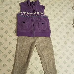 Winter vest with pants