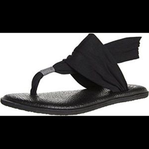 Sanuk yoga sling flip flop