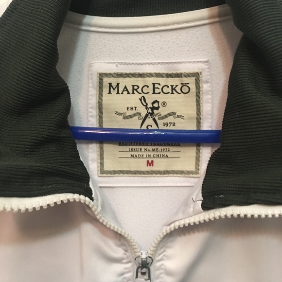 ⭐️HOST PICK⭐️White zip up jacket/sweater Marc Ecko - Picture 4 of 4
