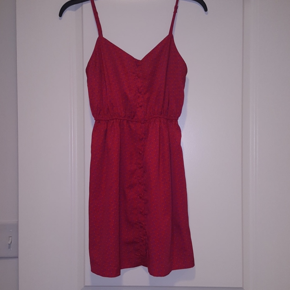 Red Strappy dress