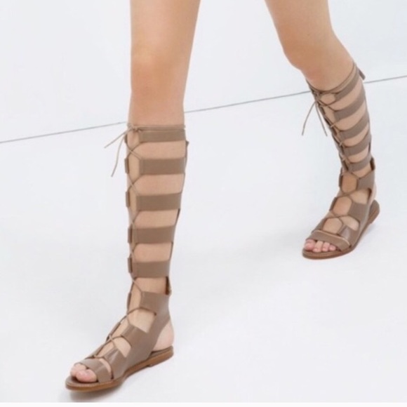 Zara Shoes - Leather Gladiator Sandals size 41 fits size 10! Zara Shoes - Leather Gladiator Sandals size 41 fits size 10!