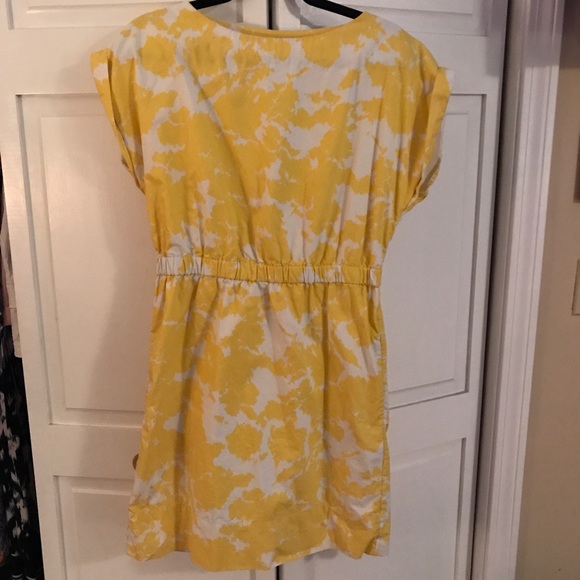 gap yellow dress