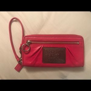 Coach Bags - Coach Poppy Pink wristlet Coach Bags - Coach Poppy Pink wristlet