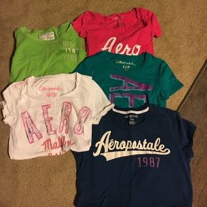 Bundle of Aeropostale shirts