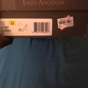 Enzo Angioloni black 2" inch heels