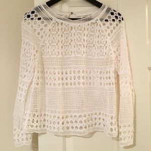 Lucky Brand Crochet top