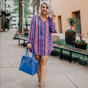 Buddy Love Snake Skin Dress