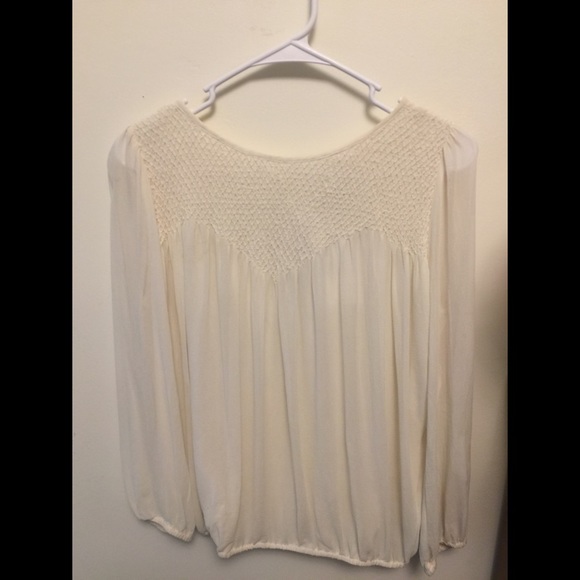 New! [Joie] Leia Diamond Embroidered Silk Blouse - Picture 4 of 5