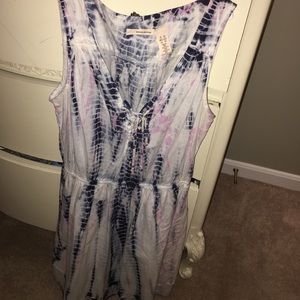 DKNY tie dye dress