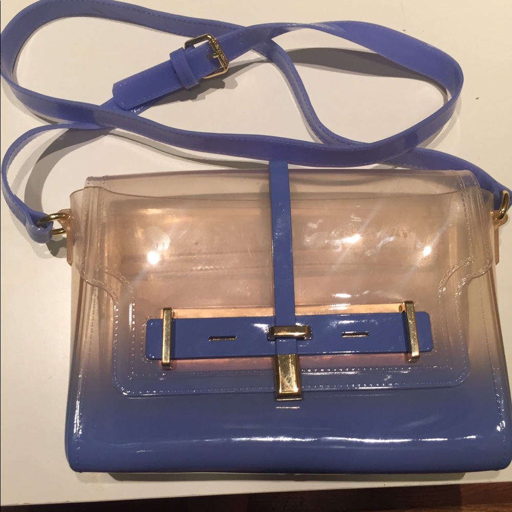 Vince Camuto Jace Clear Ombré Shopper Shoulder Bag