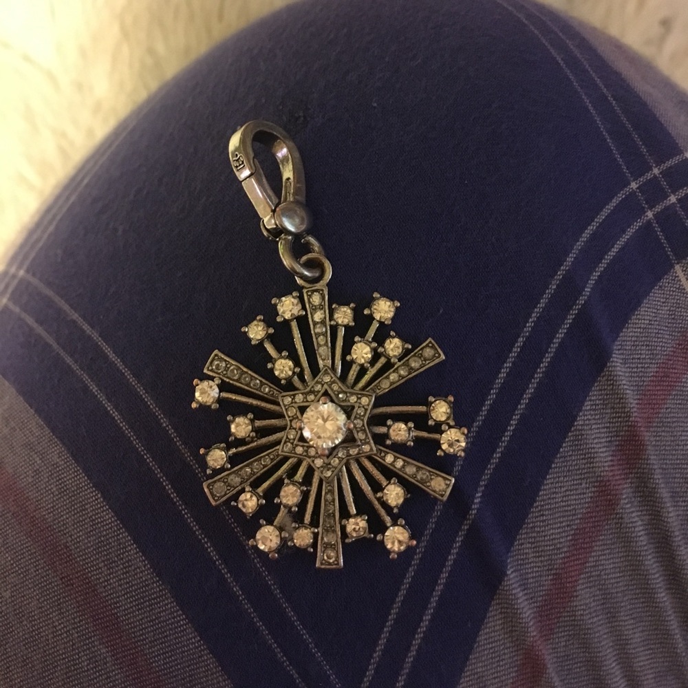 Juicy couture snowflake charm